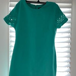 Banana Republic, size 4 green midi dress
